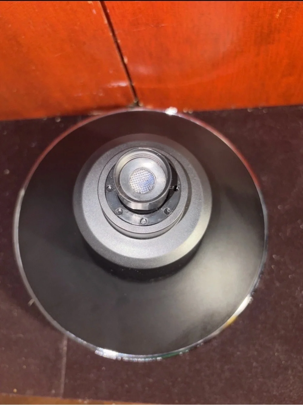 Chrome Round Rain Shower Head - Silver